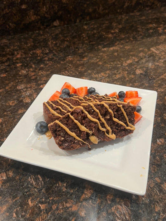 Healthy Chocolate Baked Oats with Adaptogenic Mushrooms