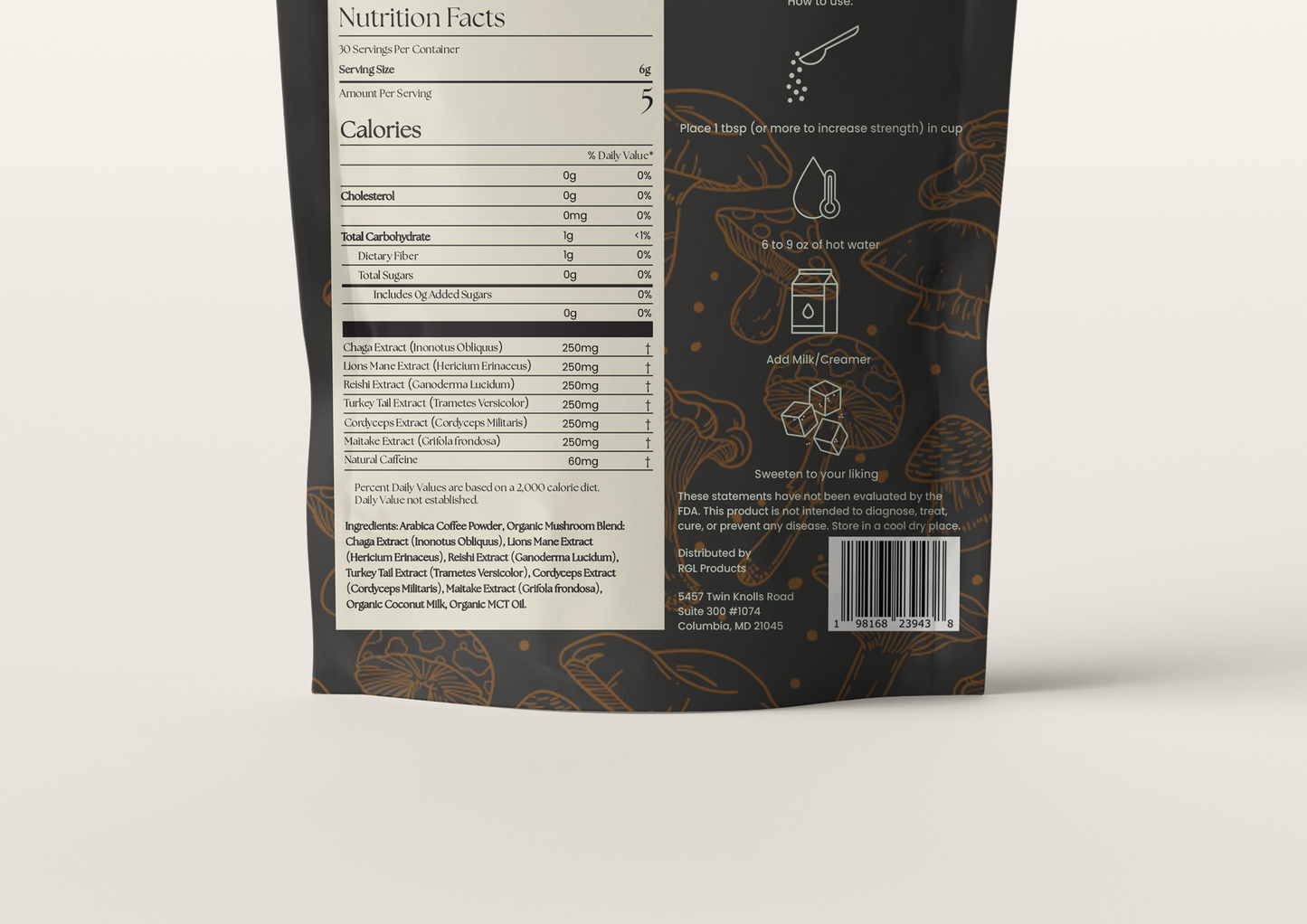 Zhome Mushroom Coffee